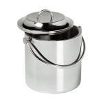 Seau à glaçons - H 17 CM - 0.8 KG - Ø13 CM - inox - 0.9 Litre - 140041 140041 €29.50 Bac à glaçons/ pinces