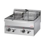 Friteuse - H 28 x 60 x 60 CM - 26 KG - 380 - 415 - Sans - Prise V - 15000 W - Inox - 10 Litre - Electrique - Modulaire - 316655 316655 €1,307.00 Friteuses 400 volts