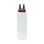 Flacon doseur - H 18 CM - 0.025 KG - Ø5 CM - Plastique - Violet - 0.2 Litre - 530102 530102 €2.60 Bouteilles à presser