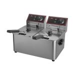 Friteuse - H 31,8 x 43,7 x 37,7 CM - 10 KG - 220 - 240 V - 2000 W - Inox - 5 Litres - Electrique - Caterchef - 688055 688055 €204.48 Friteuses 230 volts