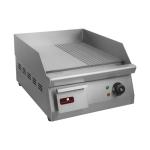 Plaque de cuisson - H 27 x 40 x 54,5 CM - 27,5 KG - 220-240 V - 3000 W - Inox - Lisse/Striée - +50°C / +300°C - Caterchef - 688515 688515 €345.00 Plaque de cuisson électrique