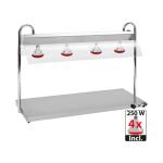 Plaque chauffante M/Brug - H 83.1 x 135.6 x 55.3 CM - 35 KG - 220 - 240 V - 2500 W - Inox - +30°C / +90°C - 710400 710400 €995.00 Plaque chauffante