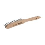 Brosse en acier - H 4 x 2,5 CM - 0,108 KG - 28 CM - Acier - 803001 803001 €1.95 Brosses à grillades