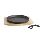 Plat de service Bistro - H 4 x 27 x 24 CM - 1,88 KG - Ø22 CM - Fonte - Noir - 861515 861515 €17.50 Présentation