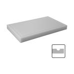Lame de coupe - 60 x 33 CM - 7,6 KG - Polyéthylène - Blanc - Caterchef - 882016 882016 €59.50 Lames de coupe / planches à découper
