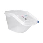 Conteneur alimentaire - H 20 x 20 x 39.5 CM - 0.681 KG - Polypropylène - Transparent - 7 Litre - -40°C / +90°C - Couvercle à charnière - Araven - 962070 962070 €11.20 Bacs alimentaires