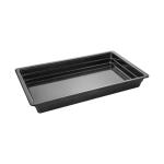 Bac gastronorme - 1/1 GN - H 6,5 x 53 x 32,5 CM - Mélamine - Noir - -20°C / +120°C - 060413 E060413 €47.85 Bacs GN noirs