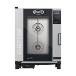 Cheftop Mindone - H 101 x 75 x 78.3 CM - 91.8 KG - 380 - 415 - Sans - Prise V - 18500 W - Inox - +30°C / +260°C - Unox - 596250 E596250 €6,284.25 Four mixte