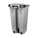 Poubelle à pédale - H 70 x 49 x 38 CM - 3,91 KG - Gris - 60 Litres - Denox - 600060 E600060 €42.50 Poubelles