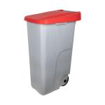 Afval Container - H 88 x 42 x 57 CM - 4.1 KG - Polypropyleen - Rood - 110 Liter - Denox - 600093 E600093 €45.65 Afvalbakken