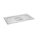 Couvercle Gastronorm - 1/3 GN - 32,5 x 17,6 CM - Polycarbonate - Transparent - -100°C / +100°C - Avec emplacement pour cuillère - Caterchef - 953035 E953035 €3.90 Bacs gn plastique