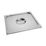 Couvercle Gastronorme - 2/3 GN - 35,4 x 32,5 CM - Inox - Avec Bord Silicone - Caterchef - 953535 E953535 €41.65 Couvercles GN bord en silicone