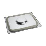 Couvercle Gastronorm - 1/2 GN - 32,5 x 26,5 CM - Inox - Avec Bord Silicone - Caterchef - 953545 E953545 €38.75 Couvercles GN bord en silicone