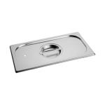 Couvercle Gastronorme - 1/3 GN - 32,5 x 17,6 CM - Inox - Avec Bord Silicone - Caterchef - 953555 E953555 €25.00 Couvercles GN bord en silicone