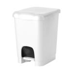 Poubelle à pédale - H 39 x 27 x 32 CM - 1,5 KG - Polypropylène - Blanc - 20 litres - 956150 E956150 €13.50 Poubelles