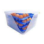 Boîte de conservation des œufs - H 20 x 32,5 x 35,4 CM - 1 663 KG - Transparent - 19 Litre - -40°C / +90°C - Hermétique Verrouillable - Araven - 962110 E962110 €26.00 Bacs alimentaires