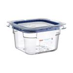 Boîte Alimentaire - 1/6 GN - 1.25 Litre - H 10 x 17.6 x 16.2 CM - Polycarbonate - Transparent - -40°C / +99°C - Avec Bord Silicone - Araven - 962463 E962463 €13.00 Bacs alimentaires