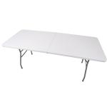 Table - Pliable - Rectangle - Blanc - H 74 x L 152 x P 70 CM - G-Line GL-155405 €49.00 Tables pliantes