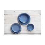 Assiette - 6 pièces - Bleu - Porcelaine - Ø 23 x H 2.2 CM - Olympia FU221 €97.51 Assiettes