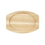 Assiette - Noir - Bois d'hévéa - H 16,4 x L 1,9 CM - Olympia FW977 €5.69 Assiettes