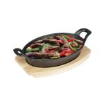 Assiette - Noir - Bois d'hévéa - H 16,4 x L 1,9 CM - Olympia FW977 €5.69 Assiettes