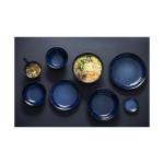 Bol à pied - 8 pièces - 33 CL - Bleu - Grès - Olympia DZ774 €49.99 Schalen