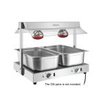 Chauffe-plats - 1/1 GN - acier inoxydable - 220-240V - Buffalo HT760 €328.00 Restez au chaud
