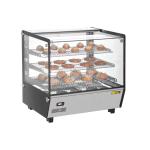 Présentoir chauffant - Noir - acier inoxydable - 220-240V - Buffalo HW923 €776.00 Vitrine chaude