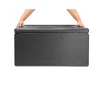 Boîte de transport alimentaire - 1/1 GN - 46 L - Noir - Polypropylène - Vogue DX990 €47.39 Thermobox