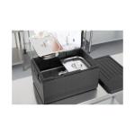 Boîte de transport alimentaire - 1/1 GN - 46 L - Noir - Polypropylène - Vogue DX990 €47.39 Thermobox