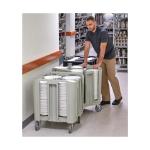 Bordenwagen - Grijs - Polypropyleen - Cambro FE729 €1,325.99 Borden transportwagens