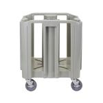 Bordenwagen - Grijs - Polypropyleen - Cambro FE729 €1,325.99 Borden transportwagens