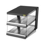 Réchauffeur d'aliments - Noir - 220-240V - Buffalo HW925 €1,038.00 Vitrine chaude