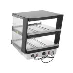 Réchauffeur d'aliments - Noir - 220-240V - Buffalo HW925 €1,038.00 Vitrine chaude
