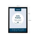 Cadre d'information - 2 pièces - Noir - DTM Primera HU454 €25.49 Présentation