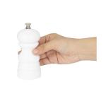 Moulin à sel ou à poivre - Blanc - Bois d'hévéa - Olympia DN652 €14.29 Sel et poivre