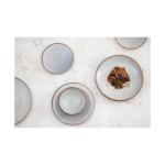 Assiette - 6 pièces - Gris - Porcelaine - Ø 23 x H 2.7 CM - Olympia FU188 €91.98 Assiettes