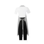 Tablier rayé - Unisexe - Gris - Polycoton - Whites Chefs Clothing BA111 €8.79 Tabliers et tabliers à bavette