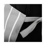 Tablier rayé - Unisexe - Gris - Polycoton - Whites Chefs Clothing BA111 €8.79 Tabliers et tabliers à bavette