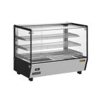 Présentoir chauffant - Noir - acier inoxydable - 220-240V - Buffalo HW924 €966.96 Vitrine chaude