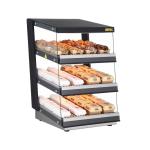 Réchauffeur d'aliments - Noir - 220-240V - Buffalo HW926 €985.95 Vitrine chaude