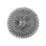 Tampons à récurer - 10 pièces - Argent - Acier galvanisé - Jantex HX268 €4.99 Éponges et chamois