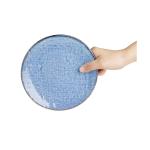 Assiette - 6 pièces - Bleu - Porcelaine - Ø 18 x H 1.9 CM - Olympia FU220 €66.00 Assiettes