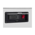 Vitrine chauffante - Noir - inox - 220-240V - Buffalo HW922 €1,784.00 Vitrine chaude