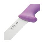 Couteau dentelé - Violet - acier inoxydable - Hygiplas FX119 €12.49 Couteaux
