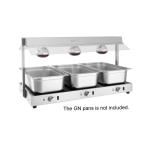 Chauffe-plats - 1/1 GN - acier inoxydable - 220-240V - Buffalo HT761 €347.17 Restez au chaud