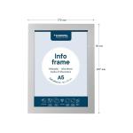 Cadre d'information - 2 pièces - Argent - DTM Primera HU457 €11.19 Présentation