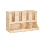 Poste à tasses et sauces - Bois - Bois d'hévéa - Olympia HX395 €42.12 Autres articles de table