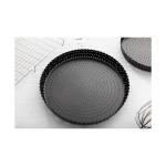 Moule à quiche - Gris - Acier au carbone CS569 €32.98 Moules à pâtisserie
