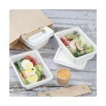 Couvercle pour récipient alimentaire - 100 pièces - Bagesse - Fiesta Recyclable HW037 €9.19 Bacs alimentaires